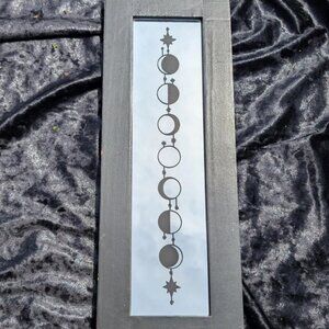 Moon Phases - A Celestial Art Mirror by My Crooked Spine Designs